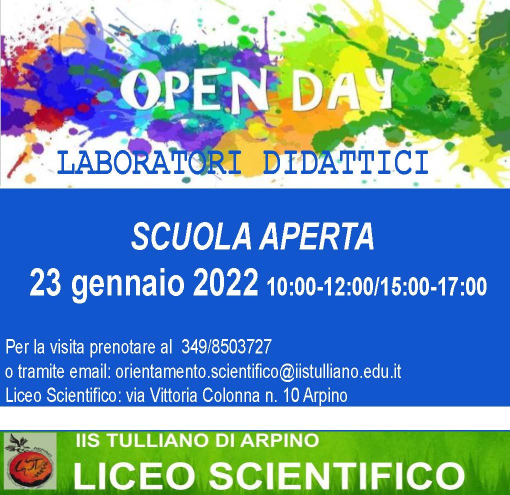 OpenDay Scuola Aperta